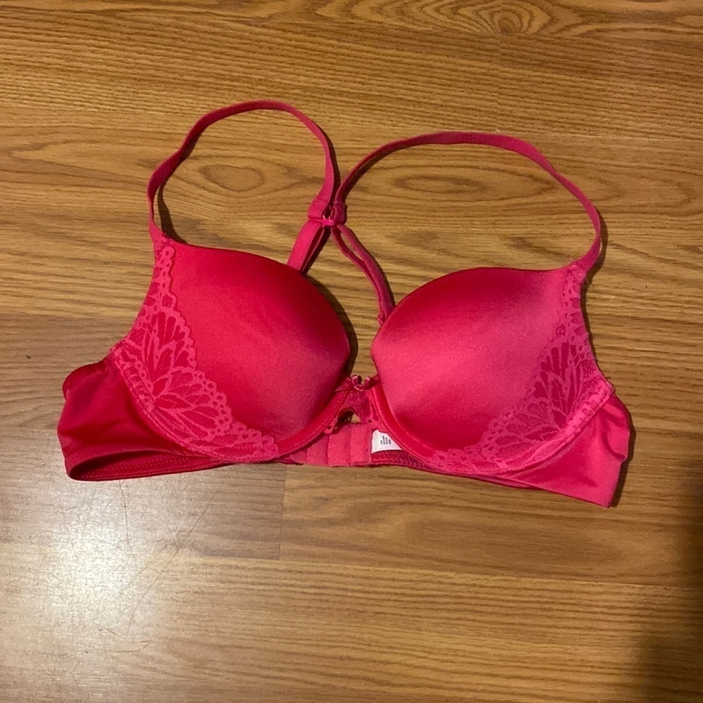 Auden Plunge Coverage Push Up Bra size 32B (BZ)